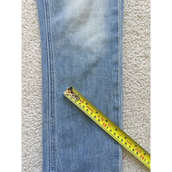 $238 NWT MOTHER PIXIE DAZZLER ANKLE FRAY  Jeans In Ivy League Cowboy Size 25 - Picture 16 of 16